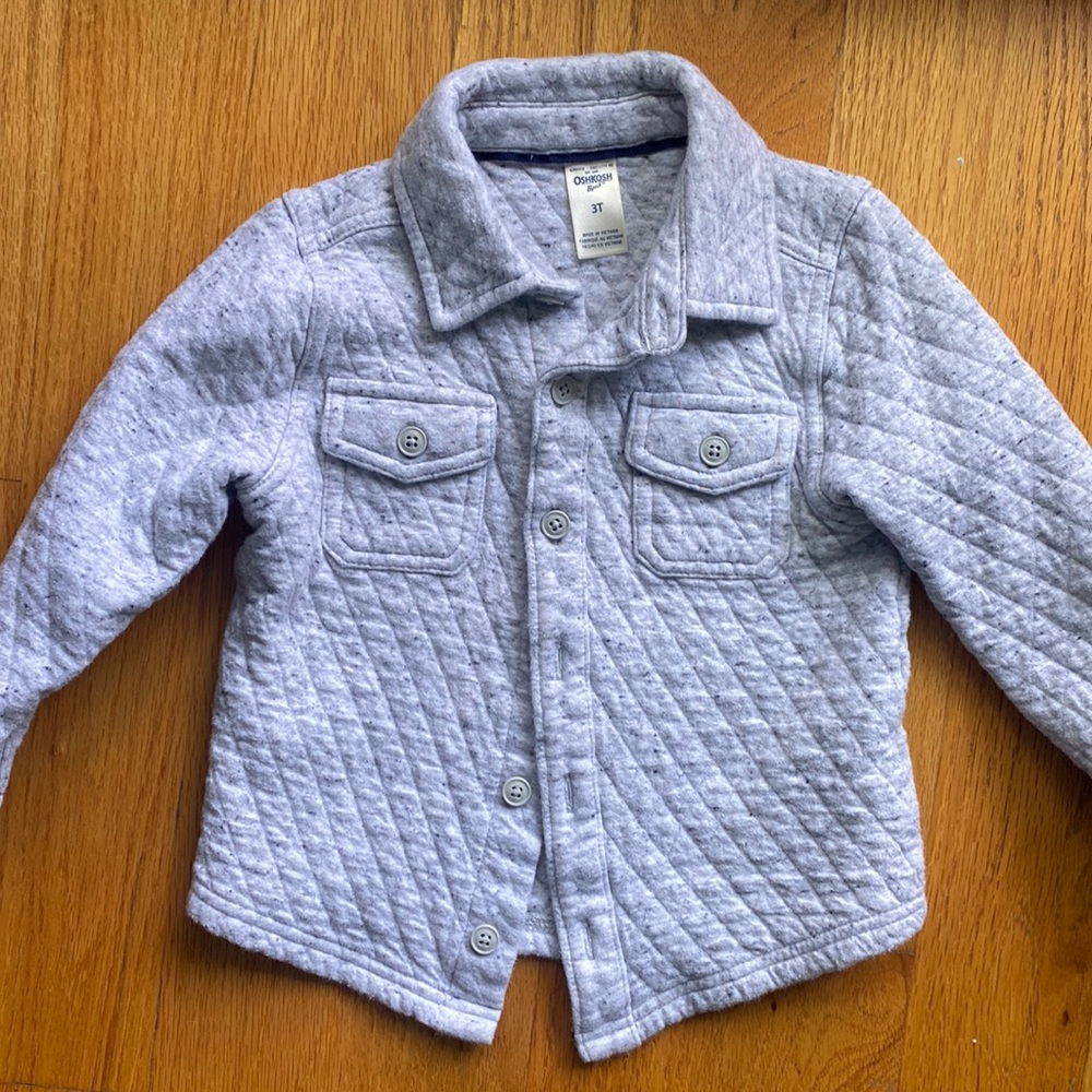 Osh Kosh Bgosh Quilted button down shirt